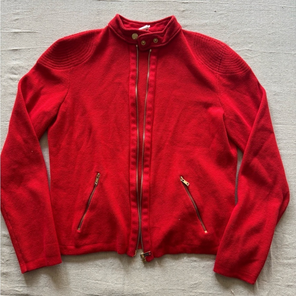 Vintage Lauren Ralph Lauren Red Sweater - Picture 1 of 12
